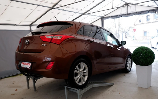 Hyundai I30 cena 38700 przebieg: 117000, rok produkcji 2012 z Ziębice małe 191